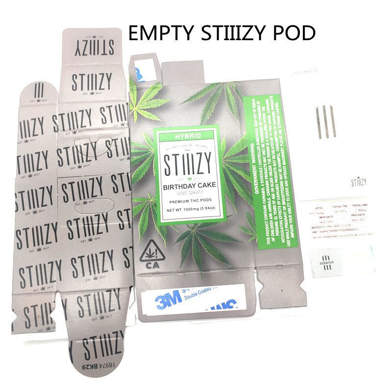 Empty Stiiizy Pod 1.0ml Factory supply hempacc