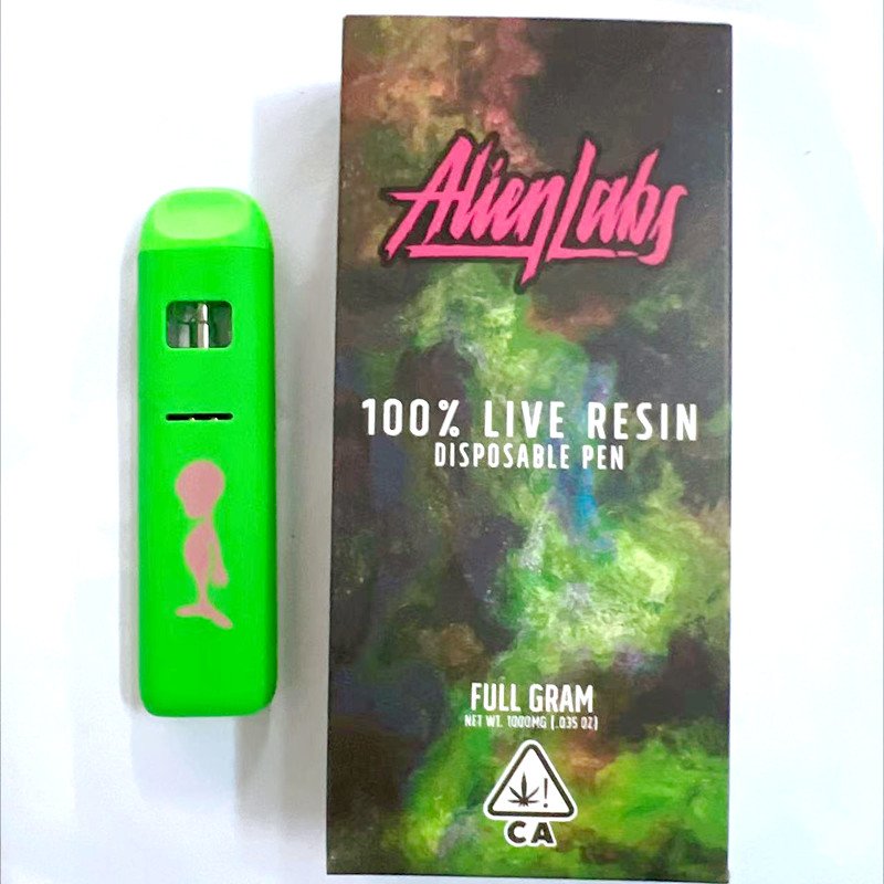 Alien labs live resin disposable pen 1.0ML - hempacc