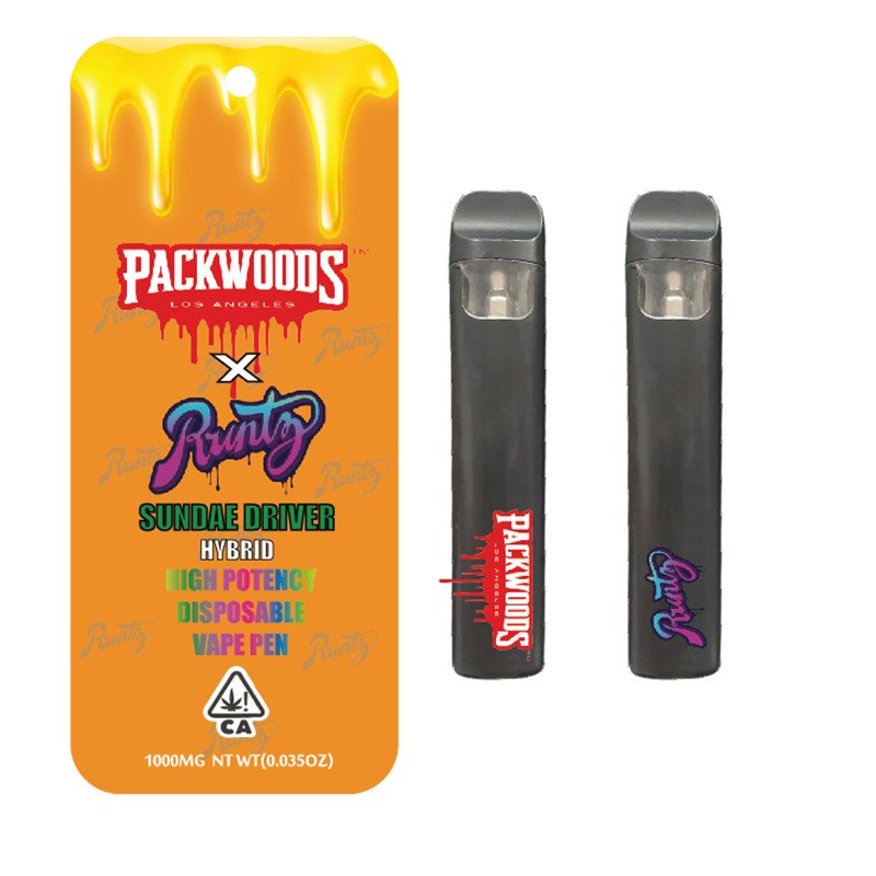 Packwoods*runtz disposable vape pen - hempacc