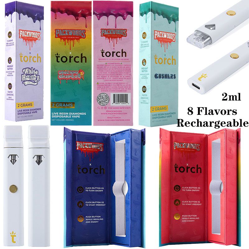 Torch*Packwoods disposable vape pen hempacc